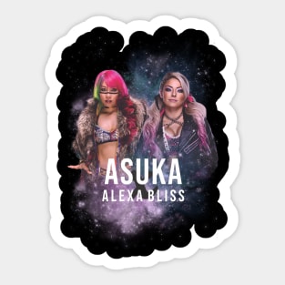 asuka x alexa Sticker